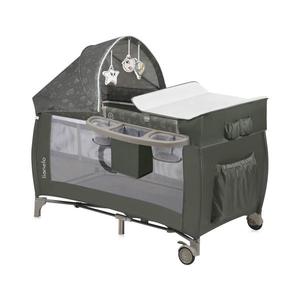 Lionelo - Cestovní postýlka SVEN PLUS Beige Olive 5903771720762 obraz