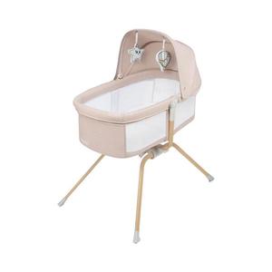 Lionelo - Cestovní postýlka MALIN EVO Beige Natural 5903771708487 obraz
