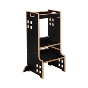 Lionelo - Učící věž CASS Black Onyx 5903771723152 obraz