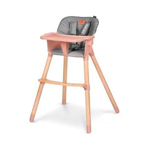 Lionelo - Dětská jídelní židle 2v1 KOEN Pink Rose 5903771702416 obraz