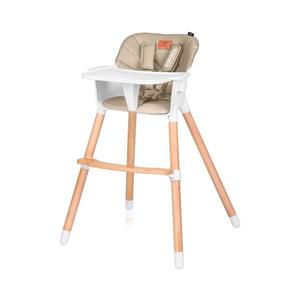 Lionelo - Dětská jídelní židle 2v1 KOEN Beige Sand 5903771709309 obraz