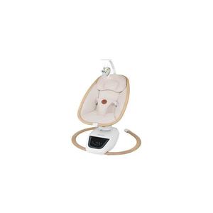 Lionelo - Dětské houpátko s melodií OLIVIA Beige Natural + dálkové ovládání 5903771720922 obraz
