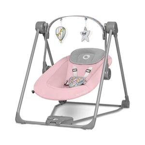 Lionelo - Dětské houpátko OTTO 4xLR14 Pink Baby 5903771703642 obraz