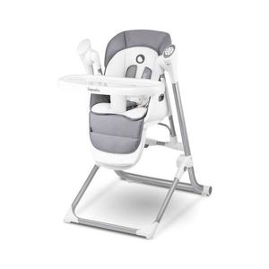 Lionelo - Dětská jídelní židle NILES Grey 4xAA 5902581651952 obraz