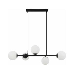Lustr na lanku MADDIE 5xE14/5W/230V černá LM-5.274/CZARNY obraz