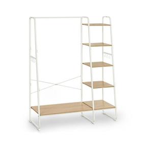 Stojanový věšák LINEA bílá/hnědá RGR116W09V1 obraz
