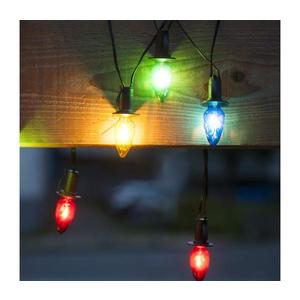 Rozšiřovací LED venk. girlanda CONE FILAMENT 20xE10 14m barevná/teplá bílá IP44 192020.prodlouzeni obraz