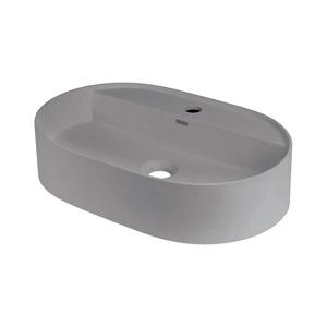 Deante CQS_SU6B -Umyvadlo na desku s otvorem SILIA 35x55cm granit/metalicky šedá CQS_SU6B obraz