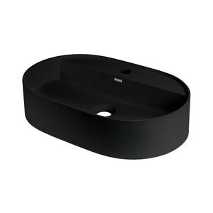 Deante CQS_NU6B - Umyvadlo na desku s otvorem SILIA 35x55 cm granit/černá CQS_NU6B obraz
