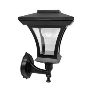 LED Solární nástěnná lampa TIRANA LED/1, 2V 1800 mAh IP44 černá 330918 obraz