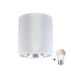 LED RGBW Stmívatelné bodové svítidlo JUPITER 1xE27/6, 5W/230V pr. 13 cm bílá SA0575+AI0818 obraz