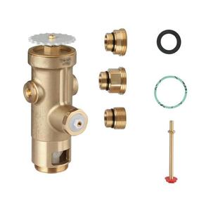 GROHE 43996000 - Tlakový splachovač RONDO 3” lesklý chrom 43996000 obraz