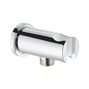 GROHE 26658000 - Nástěnná přípojka s integrovaným držákem sprchy pr. 48 mm chrom 26658000 obraz
