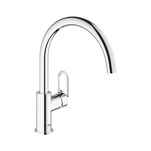 GROHE 31368000 - Dřezová baterie BAULOOP 332 mm lesklý chrom 31368000 obraz