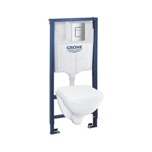 GROHE 39467000 - Sada pro WC SOLIDO 1, 13 m keramika/bílá 39467000 obraz