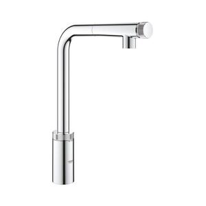 GROHE 31613000 - Dřezová baterie A SmartControl 314 mm lesklý chrom 31613000 obraz