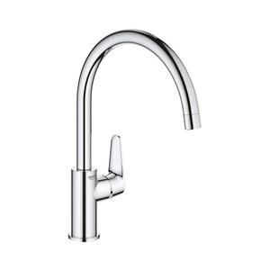 GROHE 31536001 - Dřezová baterie BAUCURVE 332 mm lesklý chrom 31536001 obraz