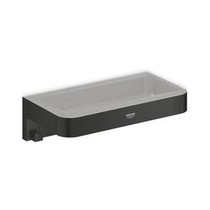 GROHE 411072430 - Polička do sprchy START CUBE 200 mm černá 411072430 obraz