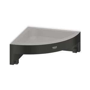 GROHE 411062430 - Rohová sprchová polička ESALS 250 × 250 mm černá 411062430 obraz