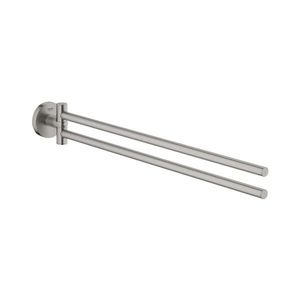 GROHE 41183DC0 - Držák na ručníky QUICKFIX START 439 mm nerez 41183DC0 obraz