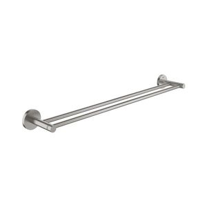 GROHE 41203DC0 - Dvouramenný držák na ručníky START 654 mm nerez 41203DC0 obraz