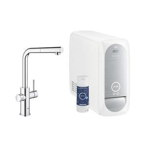 GROHE 31927001 - Dřezová baterie BLUE HOME černá 31927001 obraz
