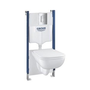 GROHE 39816000 - Sada pro WC SOLIDO COMPACT 1, 13 m keramika/bílá 39816000 obraz