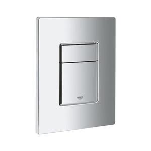 GROHE 38966000 - Ovládací tlačítko EVEN 156 × 197 mm lesklý chrom 38966000 obraz