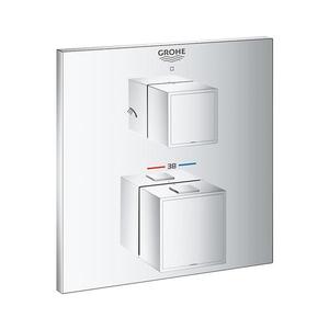 GROHE 24154000 - Termostatická baterie GROHTHERM CUBE lesklý chrom 24154000 obraz