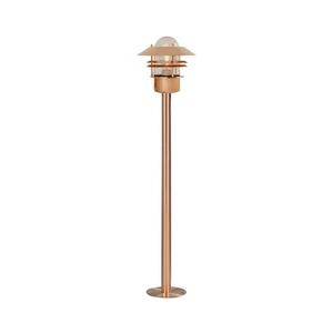 Nordlux - Venkovní lampa BLOKHUS 1xE27/60W/230V IP54 měděná 92 cm 25078030 obraz
