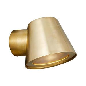 Nordlux - Venkovní nástěnné svítidlo ALERIA 1xGU10/35W/230V IP44 mosaz 2019131035 obraz