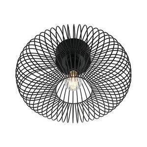 Nordlux - Stropní svítidlo BERONI 1xE27/60W/230V pr. 40, 3 cm černá 2412336003 obraz