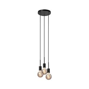 Nordlux - Lustr na lanku PACO 3xE27/25W/230V černá 2112063003 obraz