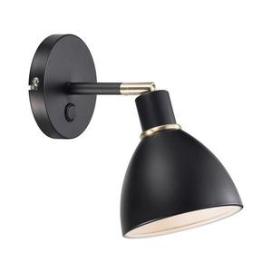 Nordlux - Nástěnné svítidlo RAY 1xE14/25W/230V černá 63191003 obraz