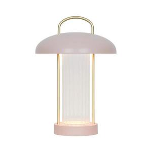 Nordlux - LED Stmívat. nabíjecí dotyková stolní lampa MIRANO LED/3W/3, 7V růžová 2512505057 obraz