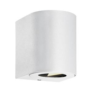 Nordlux - LED Venkovní nástěnné svítidlo CANTO 2xLED/5, 5W/230V IP44 bílá 49701001 obraz