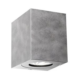 Nordlux - LED Venkovní nástěnné svítidlo CANTO 2xLED/5, 5W/230V IP44 stříbrná 49711031 obraz
