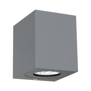 Nordlux - LED Venkovní nástěnné svítidlo CANTO 2xLED/5, 5W/230V IP44 šedá 49711010 obraz