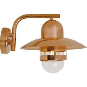 Nordlux - Venkovní nástěnné svítidlo NIBE 1xE27/60W/230V IP54 měděná 24981030 obraz