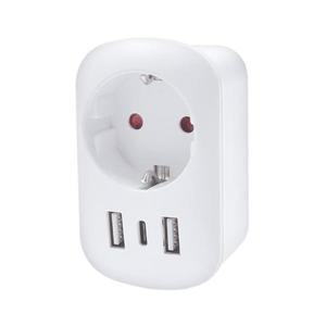 PA03USA - Cestovní adaptér pro USA 230V 2x USB-A + 1x USB-C PA03USA obraz