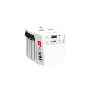 SKROSS PA48USBC - Cestovní adaptér MUV USB AC USB A+C 15W PA48USBC obraz