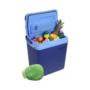 Chladící box s displejem 48W/230/12V 25 l modrá 07121 obraz