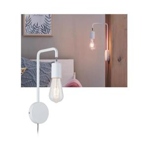 Paulmann 79811 - 1xE27/40W Nástěnné svítidlo CALVANI 230V bílá 79811 obraz