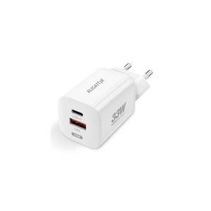 Aligator CHPD0020 - Rychlonabíjecí adaptér GaN PD 33W USB-A + USB-C bílá CHPD0020 obraz