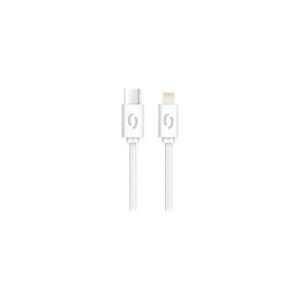 Aligator DATKP51 - USB kabel USB-C / Lightning 30W Power Delivery 1, 5m bílá DATKP51 obraz