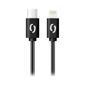 Aligator DATKP56 - USB kabel USB-C / Lightning 30W Power Delivery 0, 5m černá DATKP56 obraz