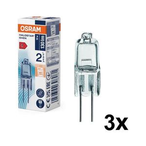 SADA 3x Žárovka do trouby HALOSTAR G4/10W/12V 2700K - Osram 8590828004950 obraz