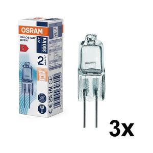SADA 3x Žárovka do trouby HALOSTAR G4/20W/12V 2700K - Osram 8590828004974 obraz