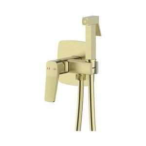 KFA Armatura 4529-512-31-Bidet. baterie se sprškou pro pod. ins. MALAGA k. zlatá 4529-512-31 obraz