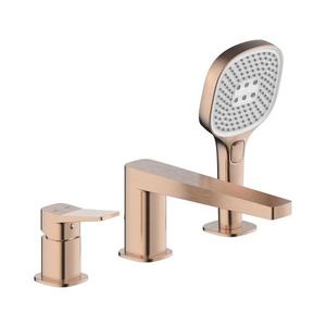 KFA Armatura 4525-210-34 - Vanová baterie 3-otvorová MALAGA rose gold 4525-210-34 obraz